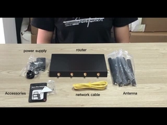 Lte a due bande del router 4g di wifi del porto del router WAN/LAN di WS1208V2 1200Mbps 4g 5g con la scanalatura di carta SIM