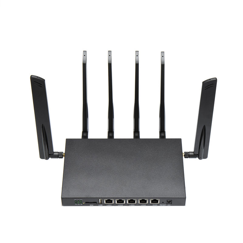 WS1208V2 Dual Band Wifi Router 5ghz Black Metal Shell With SIM Slot