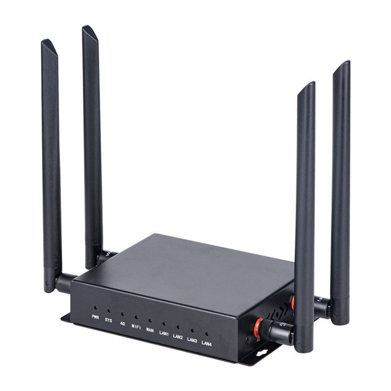300Mbps WS988 Unlock 4G Wifi Router Black Metal Shell Rj45 Port
