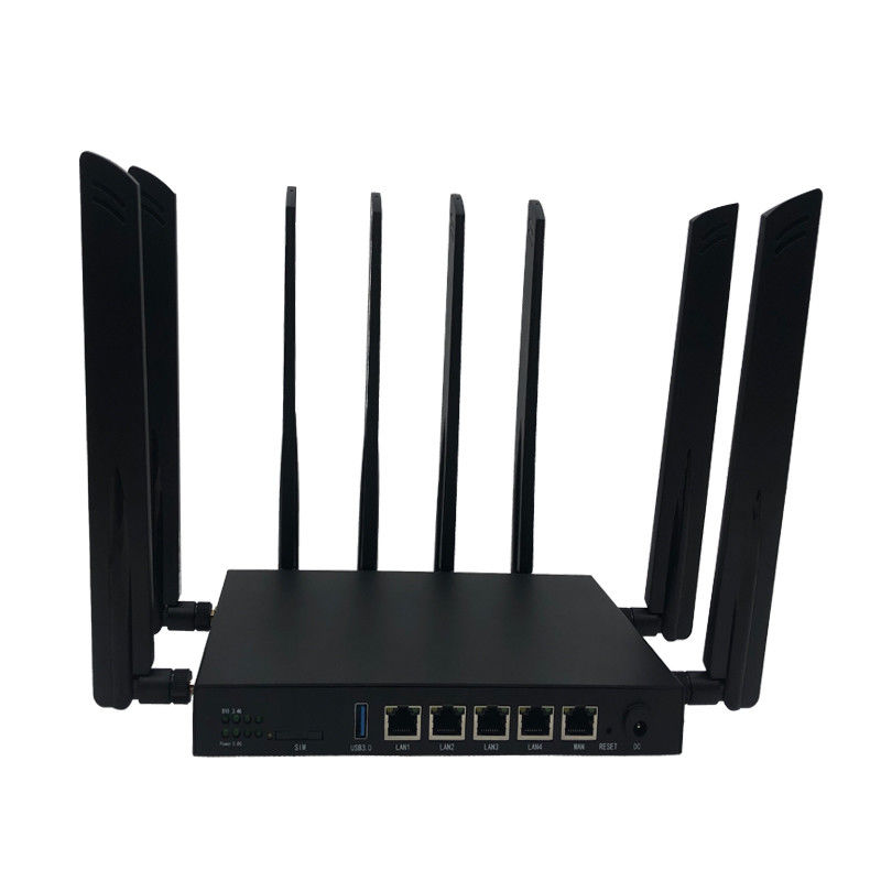 1200Mbps Dual Band 4G 5G Routers Gigabit Port With SIM Card Slot