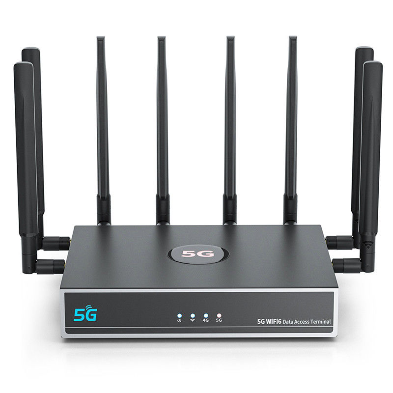DC 12V 2A 5G Wifi 6 Router Support RM520N-GL Higher Wireless Capacity