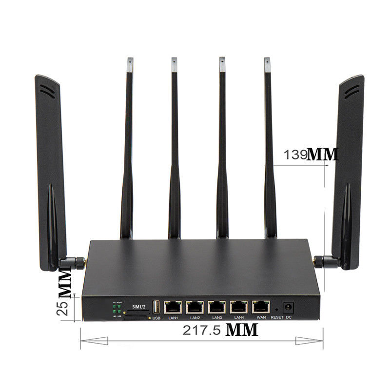 M2 Interface 5G Wifi 6 Router Openwrt 4g Router With Sim Card