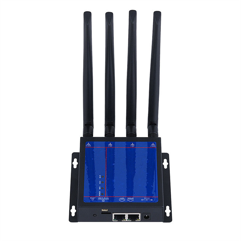 Black Metal Shell 4G Wifi Router 4g Wireless Router 12V DC Power