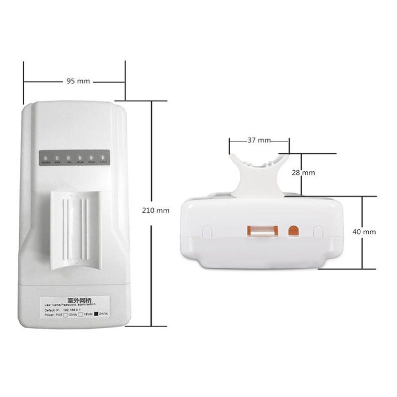2.4Ghz Wireless Network Bridge 300Mbps Wifi Point To Point Bridge