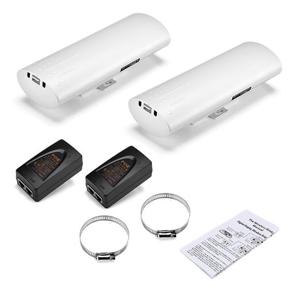 450Mbps Wireless Network Bridge 24V POE Long Range 3000m Outdoor Wifi Bridge