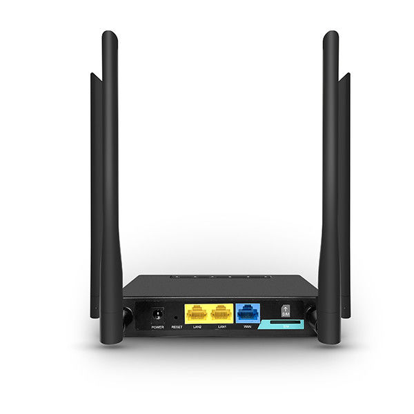 300Mbps 4g Wifi Router With Sim Card Slot MTK7628 2LAN / WAN Port