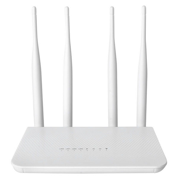 150Mbps 4g Lte Cpe Wifi Router Plastic Shell 12V DC Power With SIM Slot