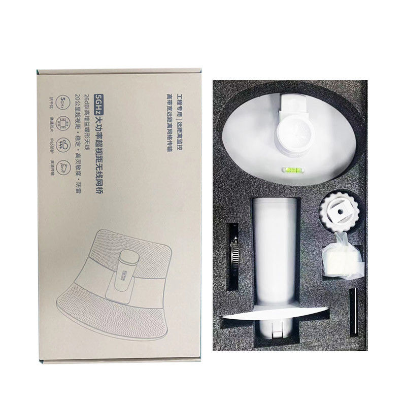 300Mbps 5.8G Outdoor Wireless Bridge Waterproof 20KM Long Distance Wifi Bridge