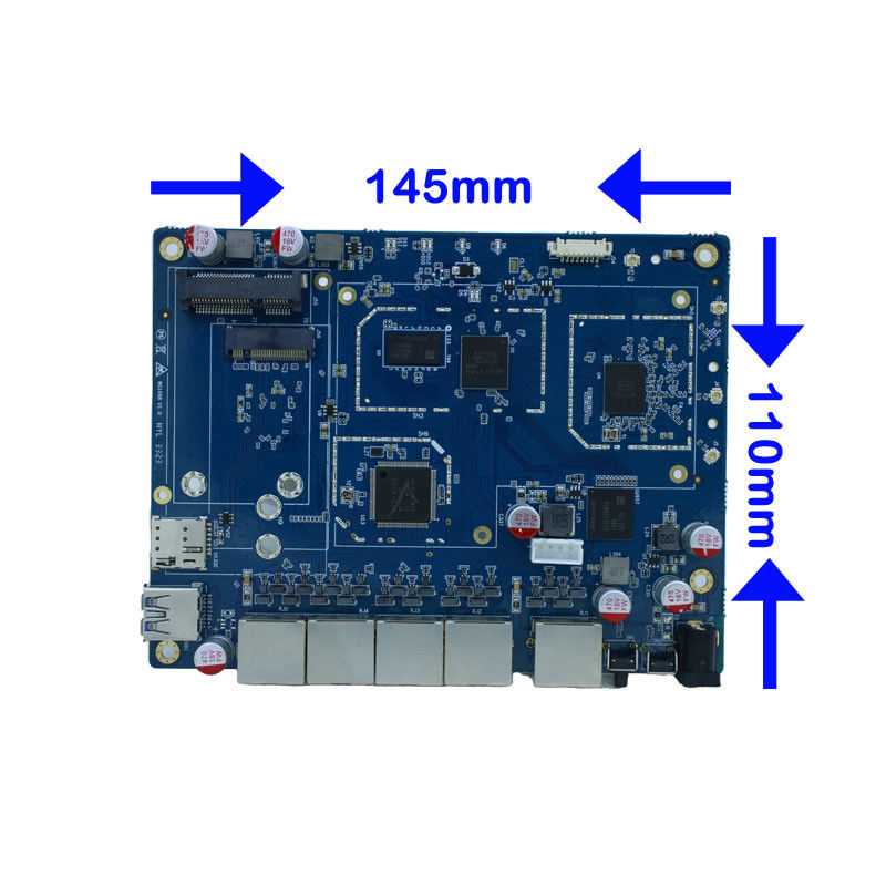 Gigabit Wifi6 5g Modem Wifi Router PCB Board With Sim Slot For Home Network