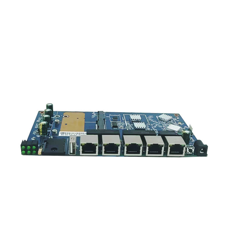 5G Wifi Router PCB Board Openwrt System 1 SIM Card Support DC 12V 2A