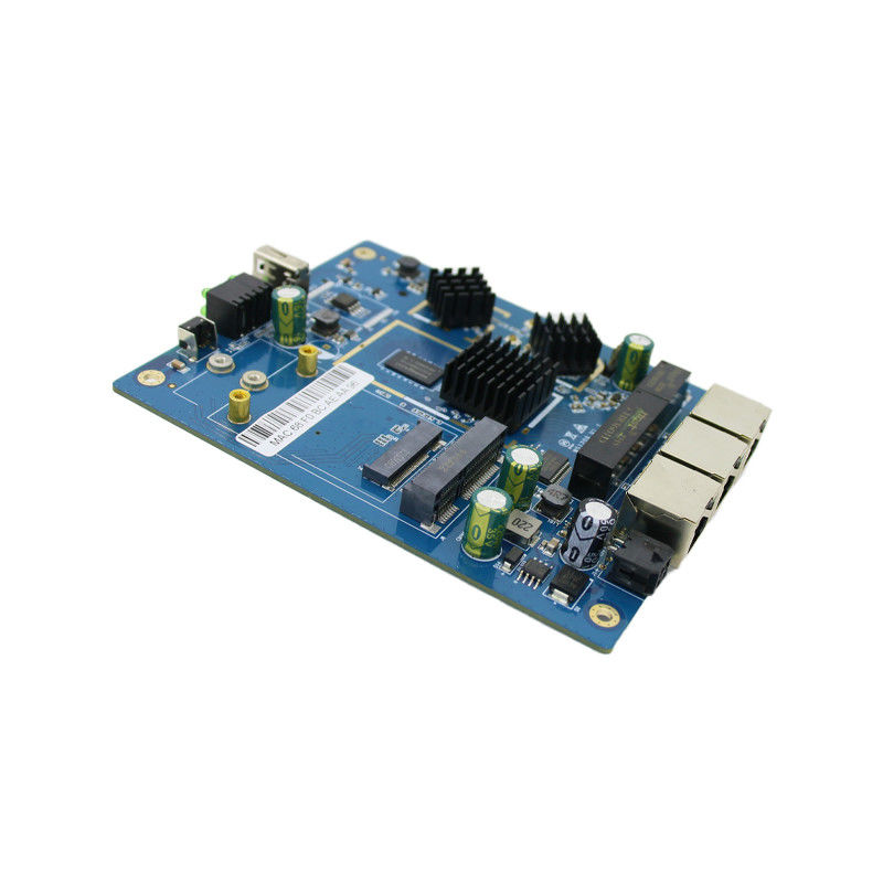 Dual Band 1200Mbps 5G Wifi Router Circuit Board 9V-36V 2 LAN / 1 WAN Interface