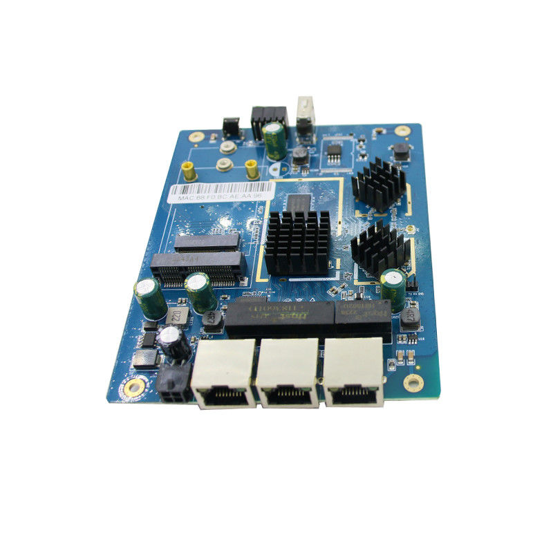 1200Mbps Unlock WS1209 5G Wifi Router PCB With FireWall / QoS / VPN Function